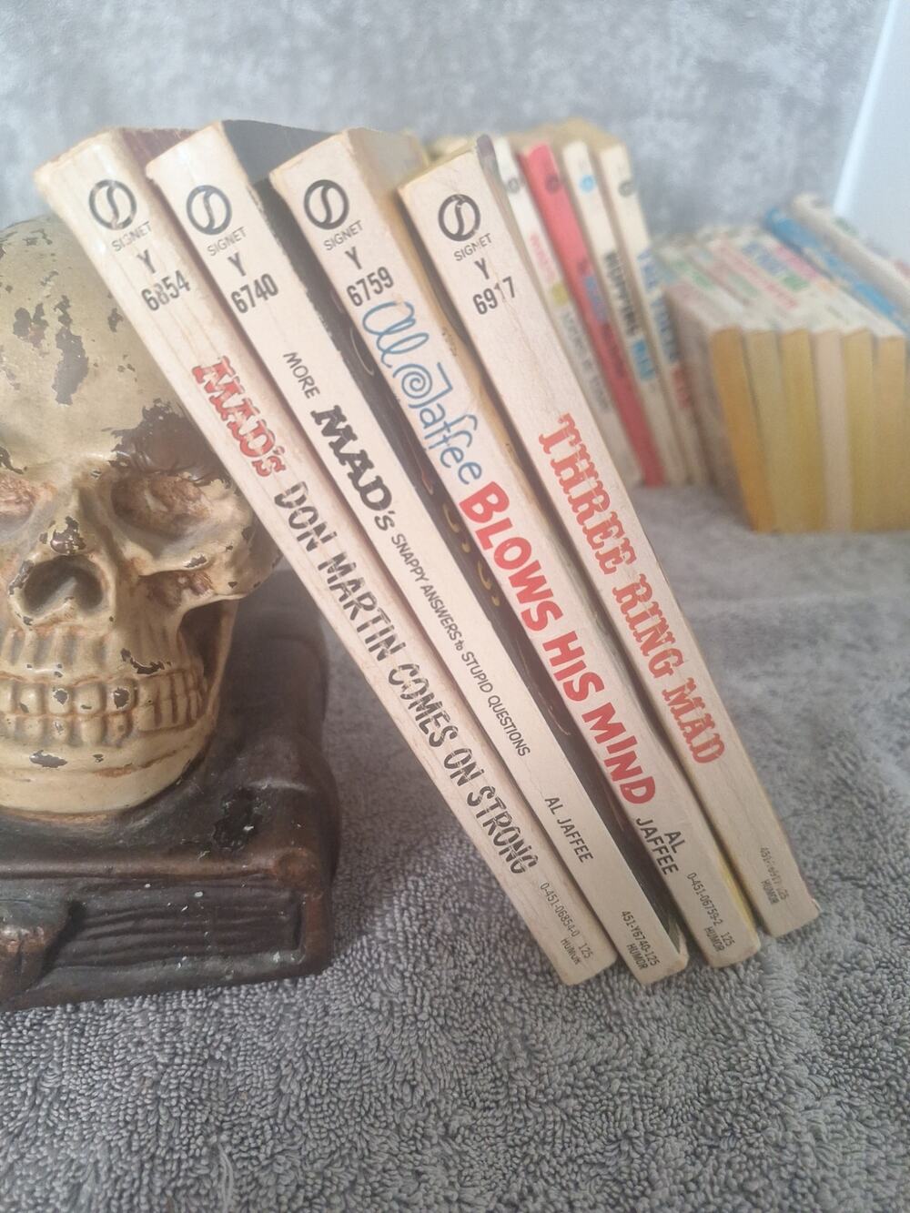 Vintage MAD Paperback Lot 4 Signet $1.25 Era Don Martin Al Jaffee - Nice Readers